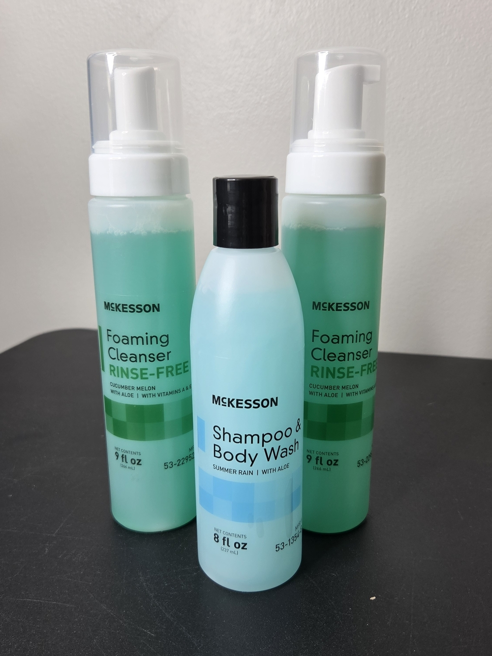 McKesson Foaming Cleanser & Shampoo Bundle